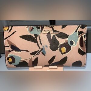 Kate Spade Pink Floral Wallet
